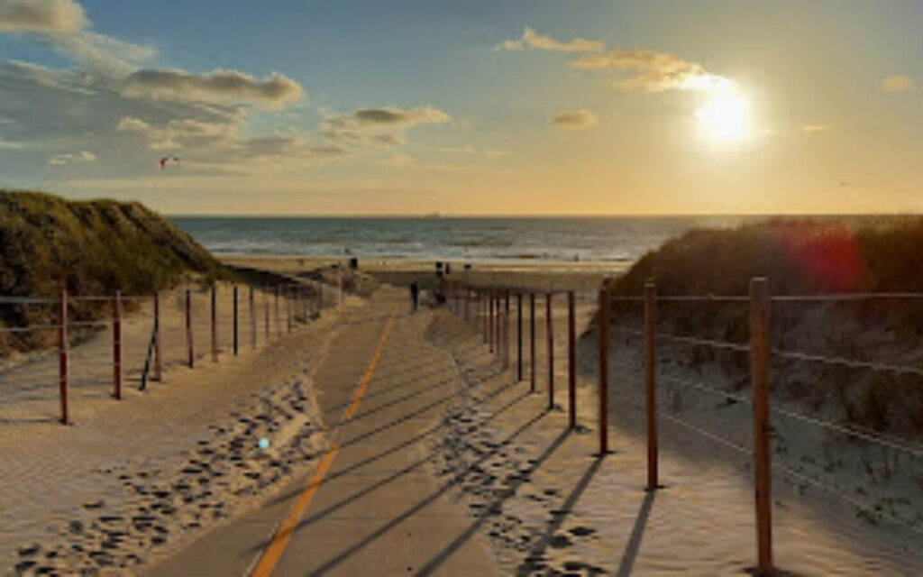 Sunset at the beach